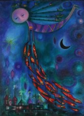 CLARA LEDESMA OIL ON CANVAS FI