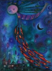 CLARA LEDESMA OIL ON CANVAS FI