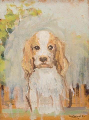CLARA PANCOAST (1872-1959) COCKER