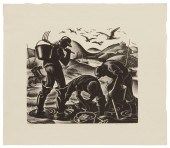 CLARE LEIGHTON (1898-1989), "C
