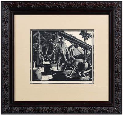Clare Leighton wood engraving