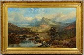 CLARENCE ROE OIL ON CANVAS LAN
