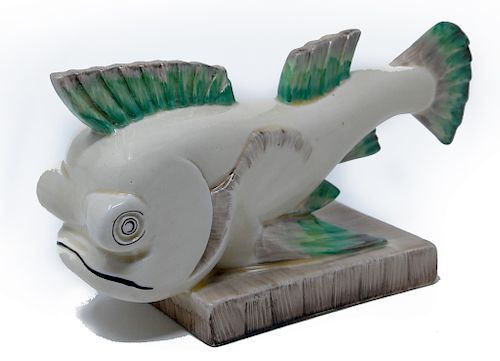 CLARICE CLIFF BIZARRE FISHClarice
