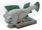 CLARICE CLIFF BIZARRE FISHClar