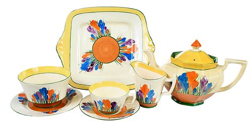 CLARICE CLIFF "CROCUS" TEA