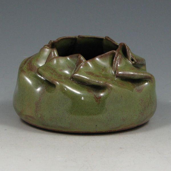 Clark House Pottery green small