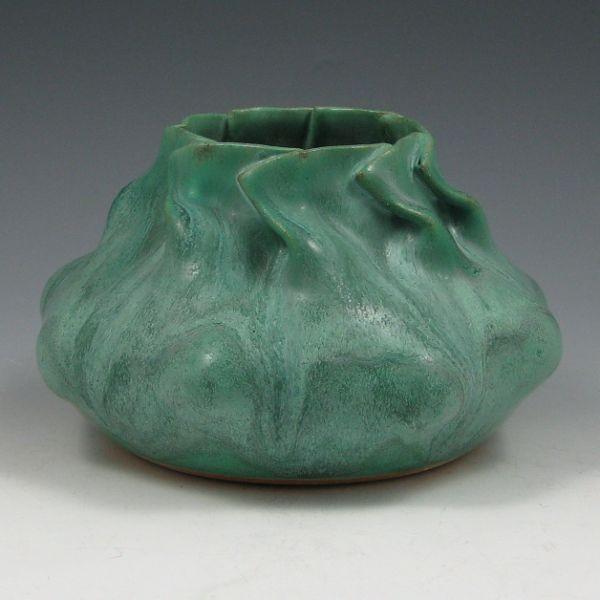 Clark House Pottery jade green