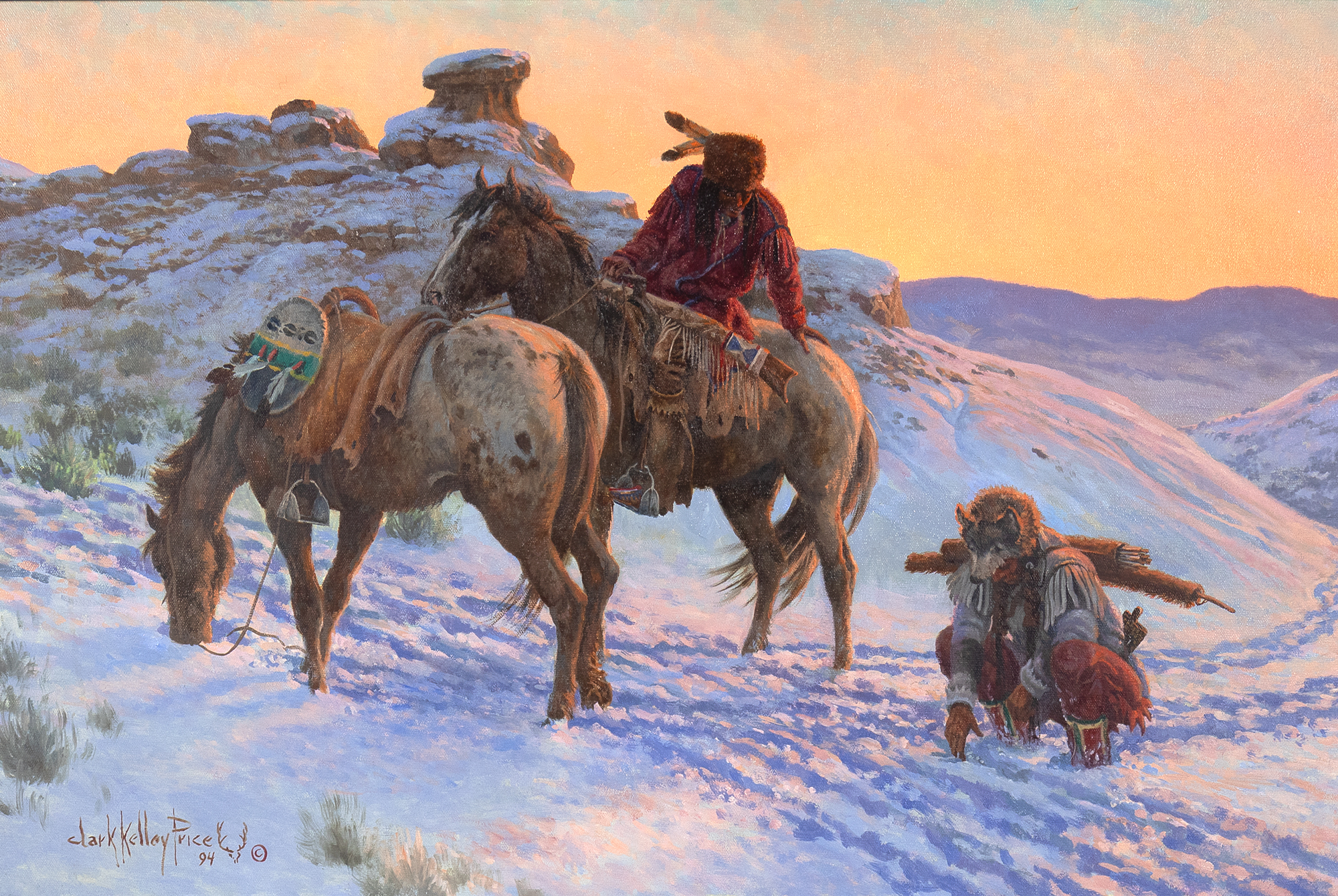 CLARK KELLEY PRICE (1945- ), INDIAN
