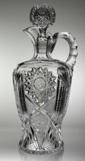 CLARK LAKEWOOD CUT GLASS DECAN