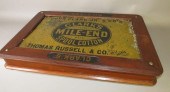 CLARK'S MAHOGANY COUNTER TOP L