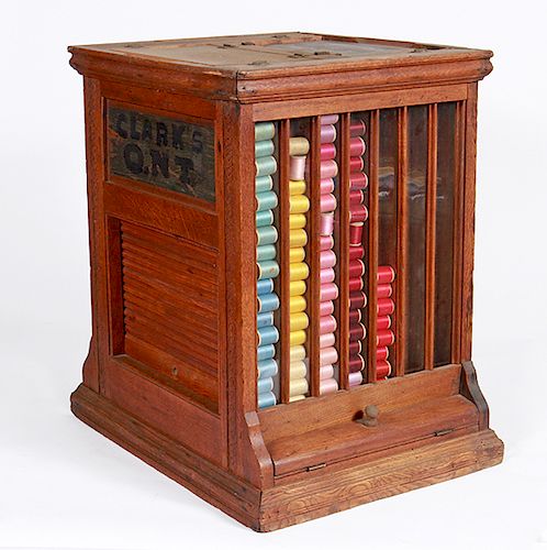 CLARK'S O.N.T. SPOOL CABINETAn