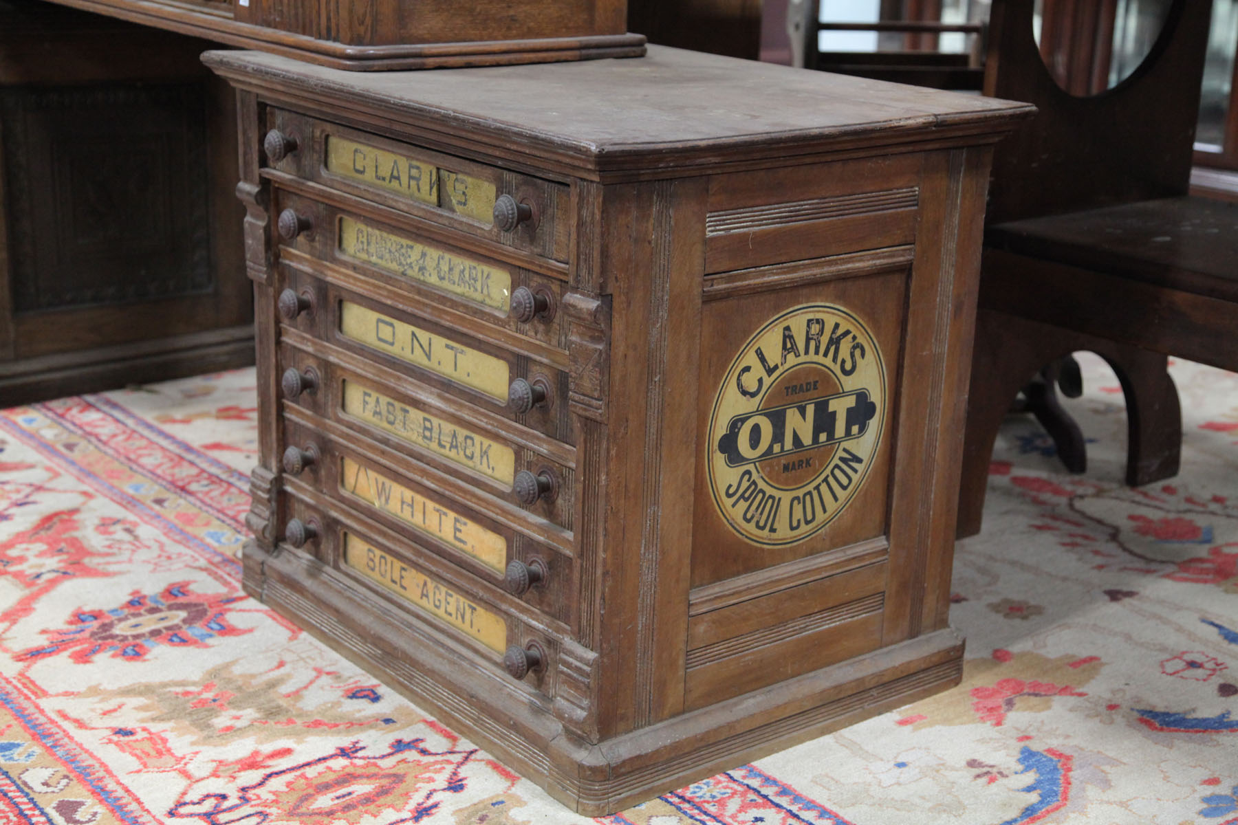 CLARK'S SPOOL CABINET.  New Jersey