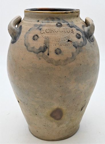 CLARKSON CROLIUS STONEWARE JUG