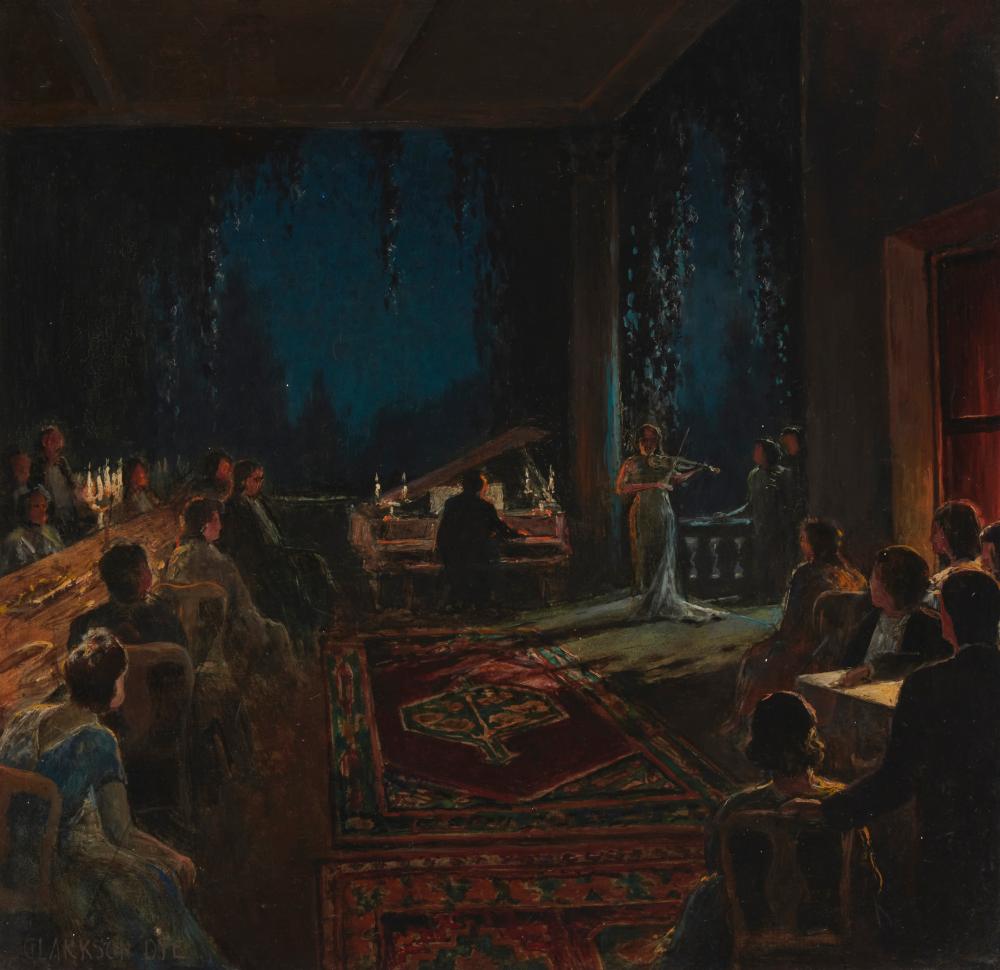 CLARKSON DYE (1869-1955), EVENING