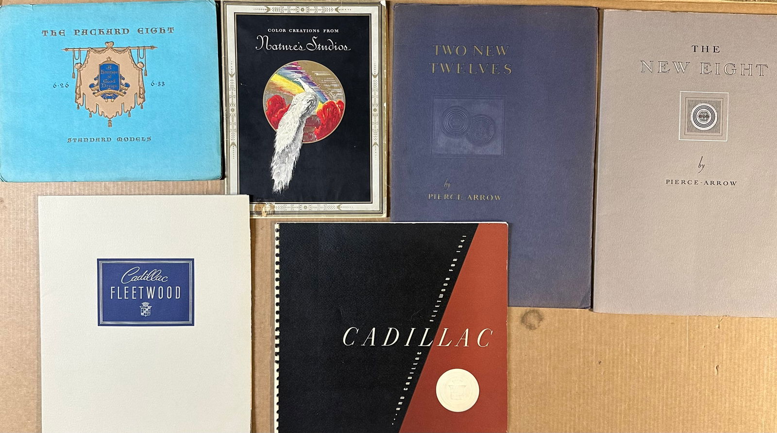 CLASSIC ERA BROCHURES FROM 1927 -