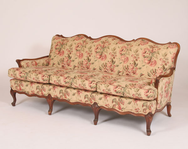 Classic French Provincial sofa with