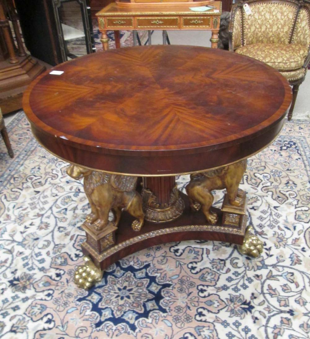 CLASSIC REGENCY STYLE MAHOGANY