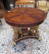 CLASSIC REGENCY STYLE MAHOGANY