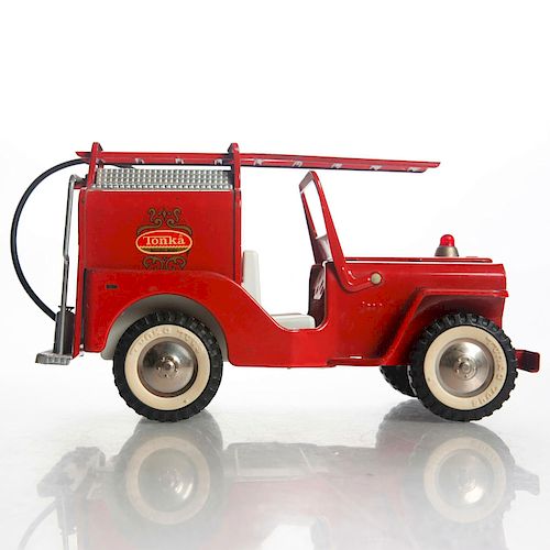 CLASSIC TONKA JEEP FIRE TRUCK