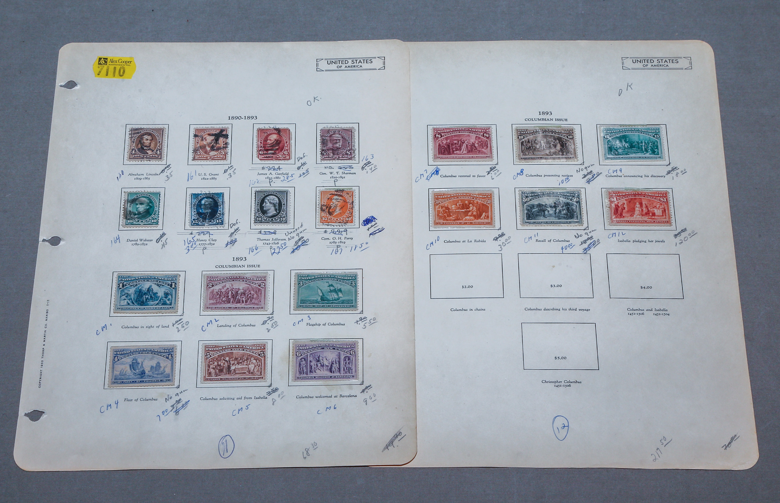 CLASSIC U.S. POSTAGE STAMPS: