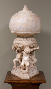 CLASSICAL ALABASTER LAMP Class