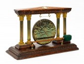 CLASSICAL BRASS AND WOOD DINNE