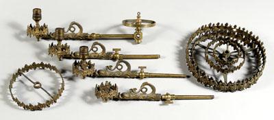 Classical brass gas light