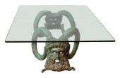 CLASSICAL BRONZE AND GLASS "SA