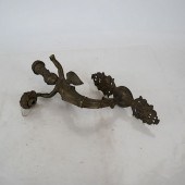 CLASSICAL BRONZE FIGURAL SCONC