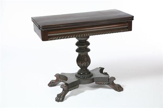 CLASSICAL CARD TABLE AND TILT TOP