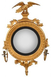 CLASSICAL CARVED GILT EAGLE FI