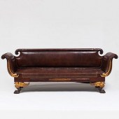 CLASSICAL CARVED MAHOGANY AND