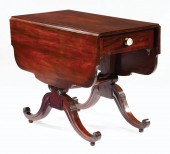 CLASSICAL CARVED MAHOGANY PEMB