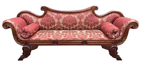 CLASSICAL CARVED MAHOGANY