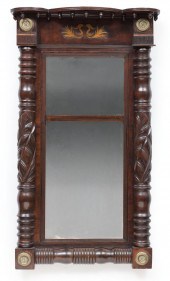 CLASSICAL CARVED MAHOGANY TABE