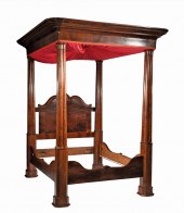 CLASSICAL CARVED MAHOGANY TEST