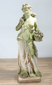 CLASSICAL CAST CEMENT ALLEGORI