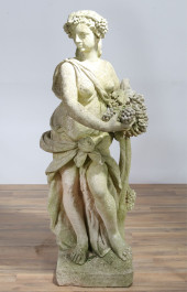 CLASSICAL CAST CEMENT ALLEGORI