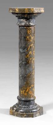 Classical column-form marble