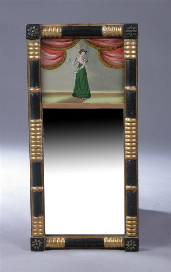 CLASSICAL EBONIZED PARCEL-GILT