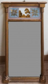 CLASSICAL EGLOMISE GILT GESSO