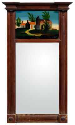 Classical eglomise mirror,