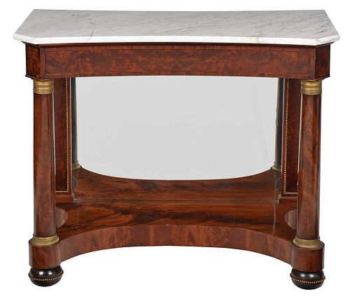 CLASSICAL FIGURED MAHOGANY BRONZE