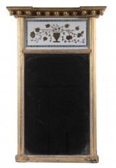 CLASSICAL GILDED EGLOMISE MIRR