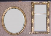 CLASSICAL GILT GESSO MIRROR AN