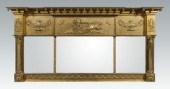 Classical gilt wood overmantle