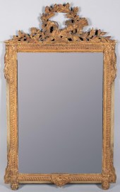 CLASSICAL GILTWOOD AND GREY PA