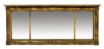 Classical giltwood overmantle