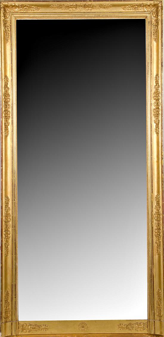 Classical giltwood pier mirror