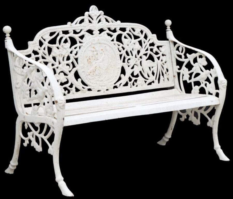 CLASSICAL IVY & BIRDS CAST IRON